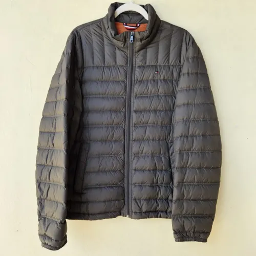 Jaqueta Tommy Hilfiger Masculina M - Verde Militar