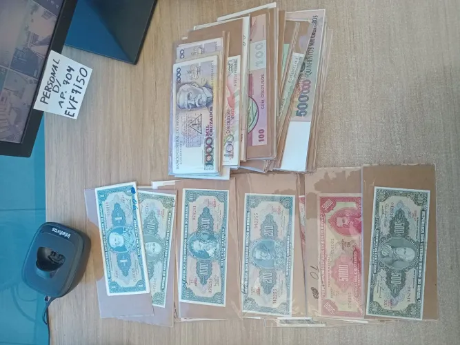 Cedulas para coleção