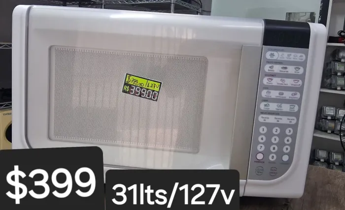 Micro-ondas Electrolux com GARANTIA 127V 31LTS $399