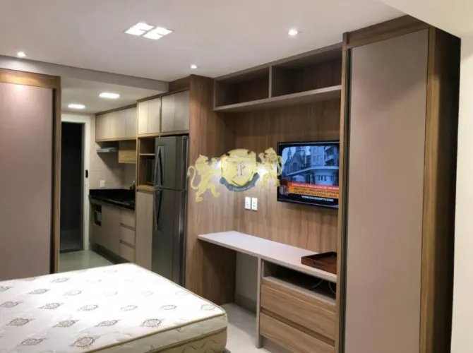 Flat com 1 Quarto para alugar, 25m² - Santo Amaro - São Paulo - SP