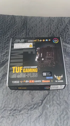 Placa-mãe Am4 b550m-Plus Tuf Gaming