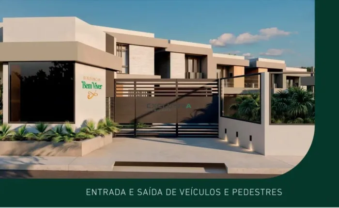 Casa Condomínio 03 qtos, suíte, 02 vagas, lazer completo.