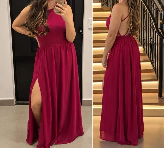 Vestido de Festa Vermelho