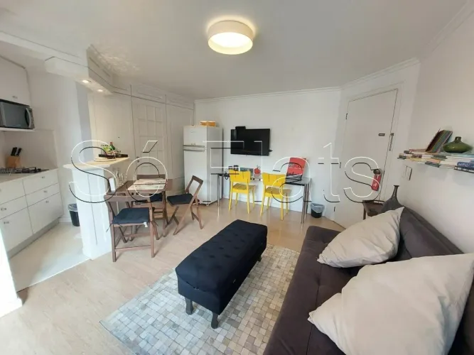 Flat Transamérica Higienópolis Classic disponível para venda com 39m² e 01 vaga de garagem