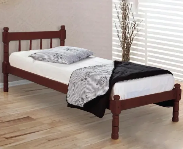 Cama de solteiro madeira