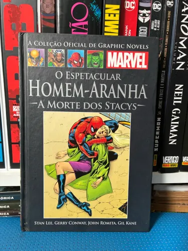 O espetacular Homem Aranha A morte dos Stacy?s Coleção Salvat