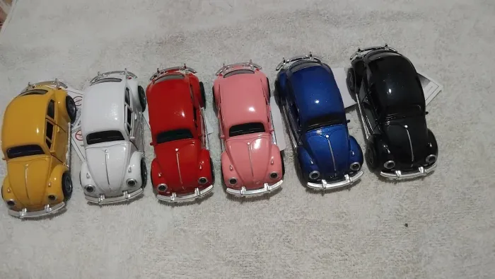 Carrinho Miniatura de fusca