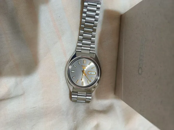 Seiko 5 Automático Masculino SNXS75B1