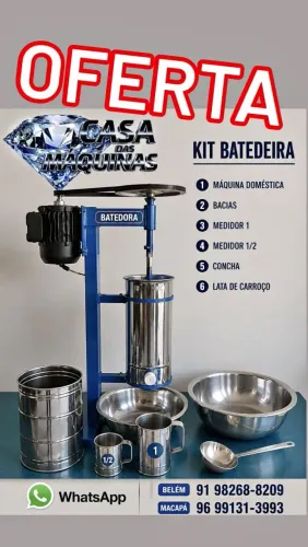 Máquina de açaí Doméstica