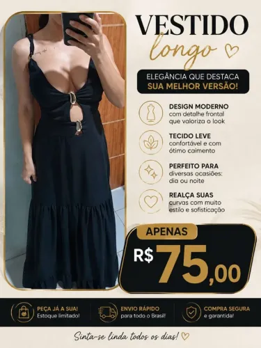 Vestido preto
