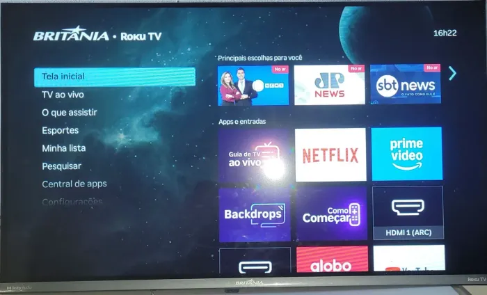 Smart TV Britânia 32"