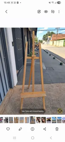 Cavalete pra pintura, serigrafia, desenho  etc  Tel * Chico 