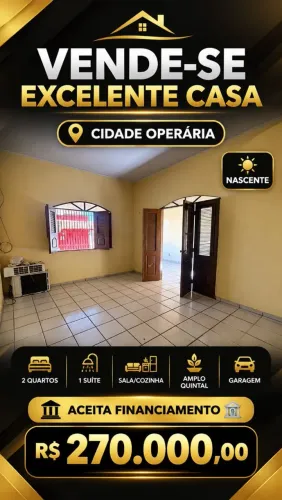 Casa na cidade operária