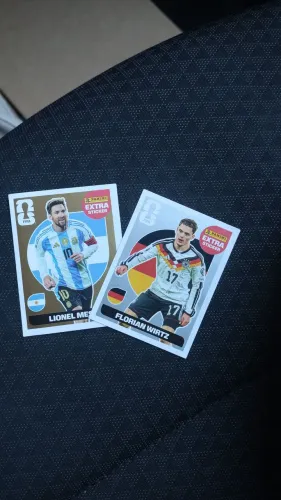 Legend Messi gold + Wirtz Prata 