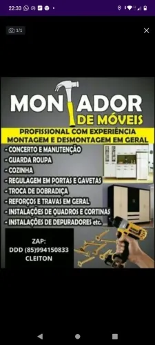 Montagem e desmontagem a partir de R$50.00