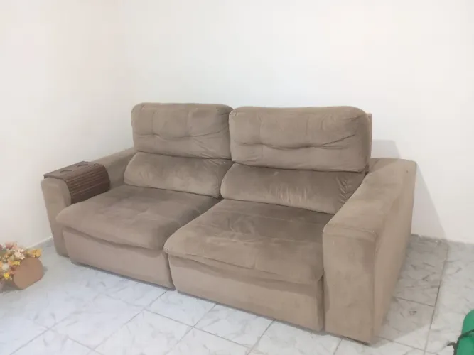 Sofá reclinável