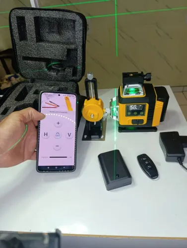 nivel a laser 16 linhas profissional