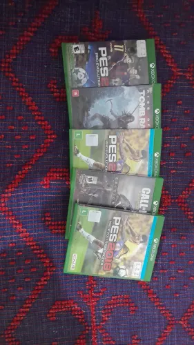 Vendo 5 jogos do Xbox one