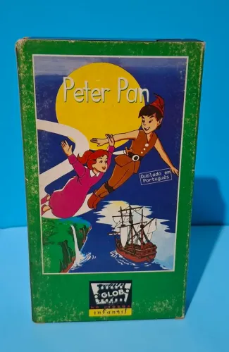 VHS Peter Pan Vintage(Leia a descrição)