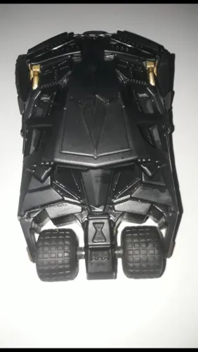 miniatura batmovel tumbler linha V Power SHELL parceria DC comics