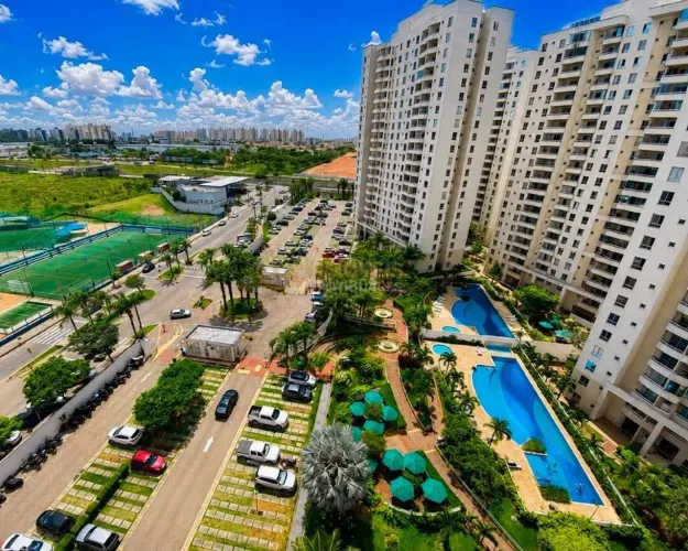 Apartamento 3 quartos semi-mobiliado no Cond. Vita