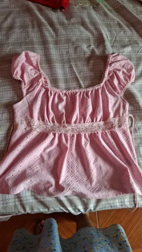 Camisa Rosa Feminina Coquette