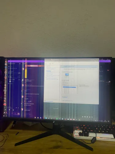 Monitor 280hz com defeito