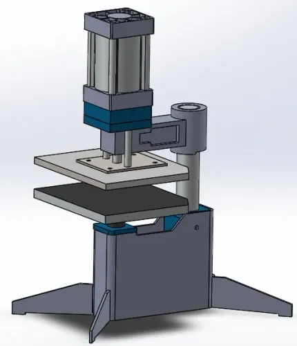 PRENSA TÉRMICA DE SUBLIMAÇÃO PNEUMÁTICA
