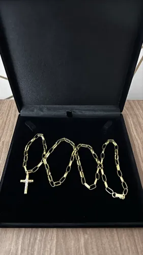 Corrente ouro 18K 15 Gm maciça 