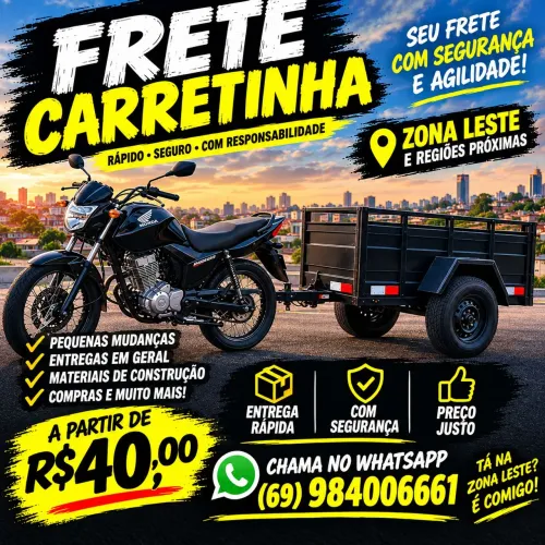 Frete carretinha 