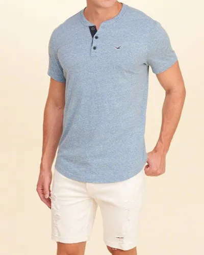 Camisas Gola Henley Hollister Originais (gola padre)