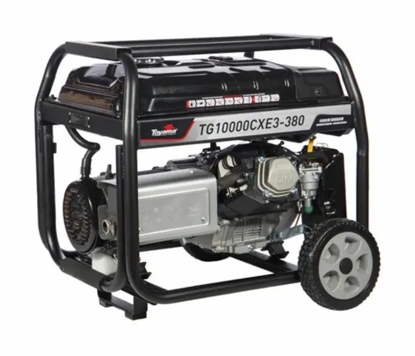 Gerador Gasolina 11.25 KVA Trifásico 380V Toyama TG10000 CXE3 part. Elétrica