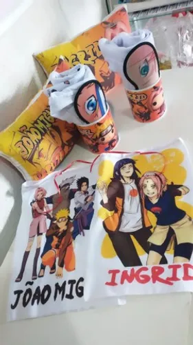 Kit Festa do Pijama do Naruto