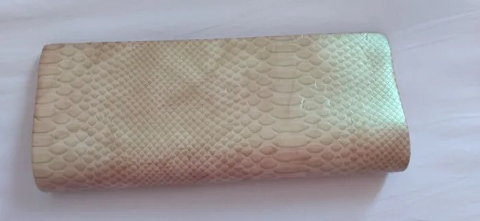 Bolsa de festa cor neutra