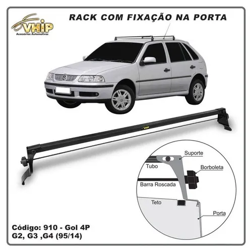 Rack Teto Gol G2/G3/G4 2/4 Portas 
