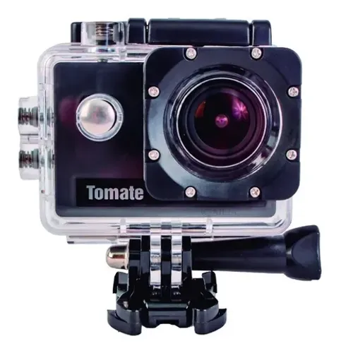 Promoção Câmera De Vídeo Tomate Mt-1091k 4k Preta, Wi-fi, 16 Mpx Nova Lacrada