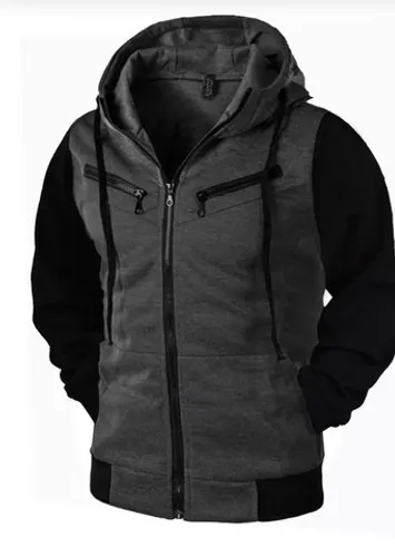 Blusa de moletom jaqueta masculino