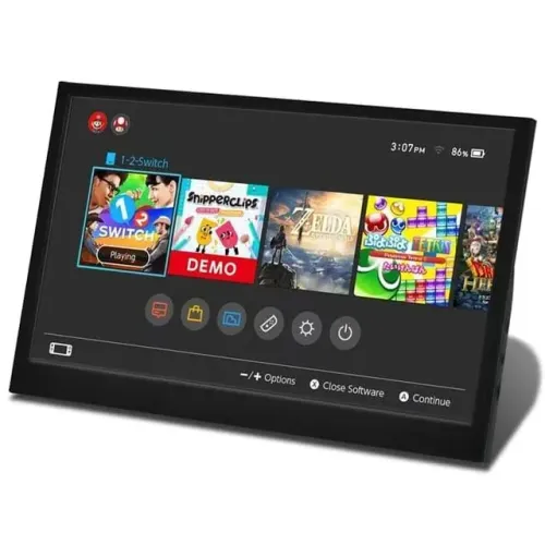 Monitor Portátil 11,6" Gaming com HDMI, LCD, 1366X768 para PS3, PS4, Xbox, PC, Tv Box