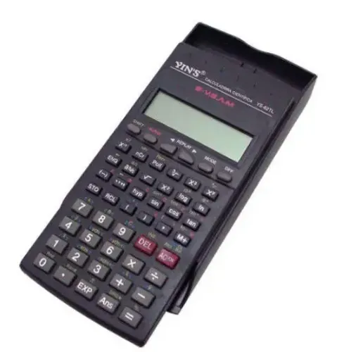 Calculadora Científica Com Capa 12 Dígitos Faculdade Escola 8x16 Cm YS-82TL (z418)