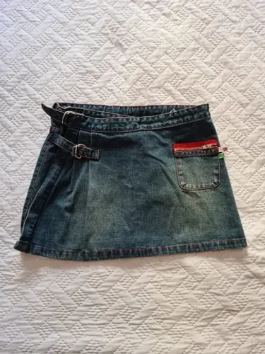 Saia Jeans Infantil Puc