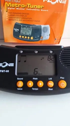 Afinador Digital Led Metrônomo Diapasão 3 em 1 Fzone novo 69,00 Pix - 1104