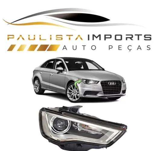 Farol Audi A3 2013 2014 2015 ( Novo )