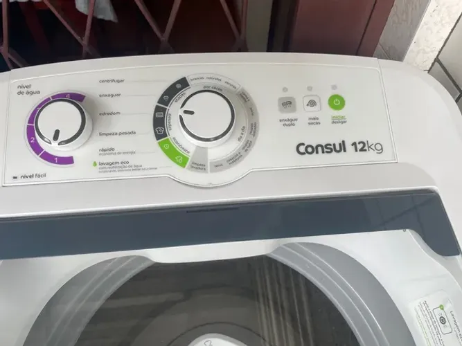 Máquina de Lavar Consul 12 kg Branca com Dosagem Econômica e Ciclo Edredom