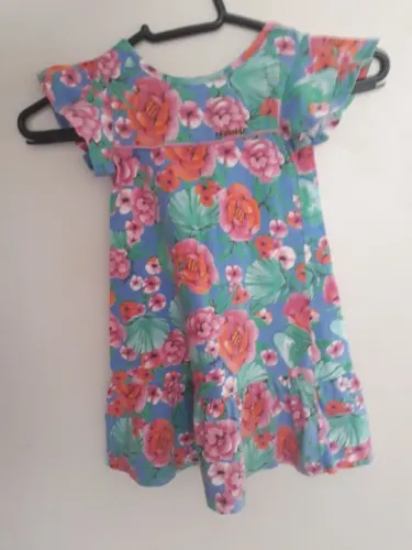 Vestido floral Quimby 1 ano