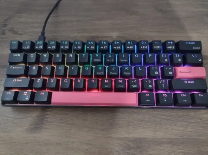 Teclado mecânico sem fio Rk61 royal kludge