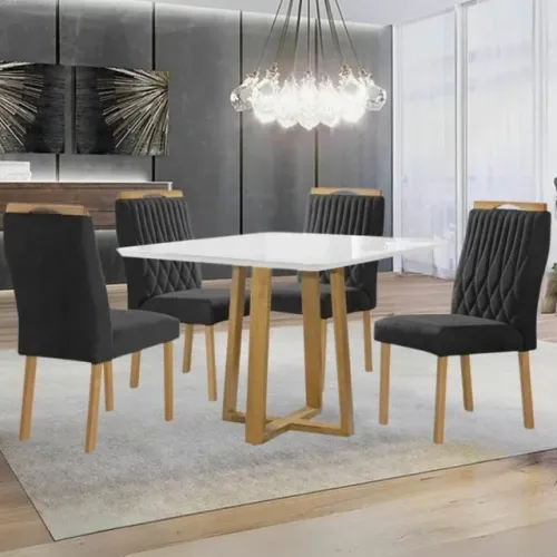 Sala de Jantar 90x90 Super Luxo tt43