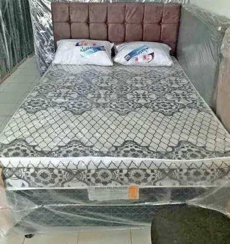 CAMA BOX NOVA LUXO COM PILLOW