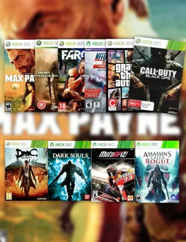Jogos Xbox 360 - entrego