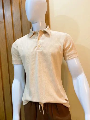 Camisa Polo tricô