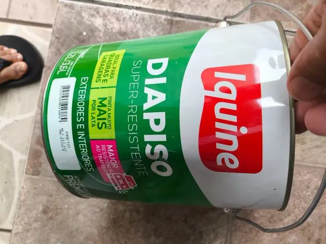 Tinta Diapiso 3,6L - Iquine preto